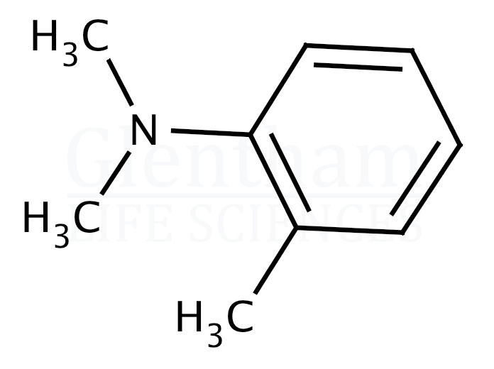 N,N-Dimethyl-o-toluidine Structure