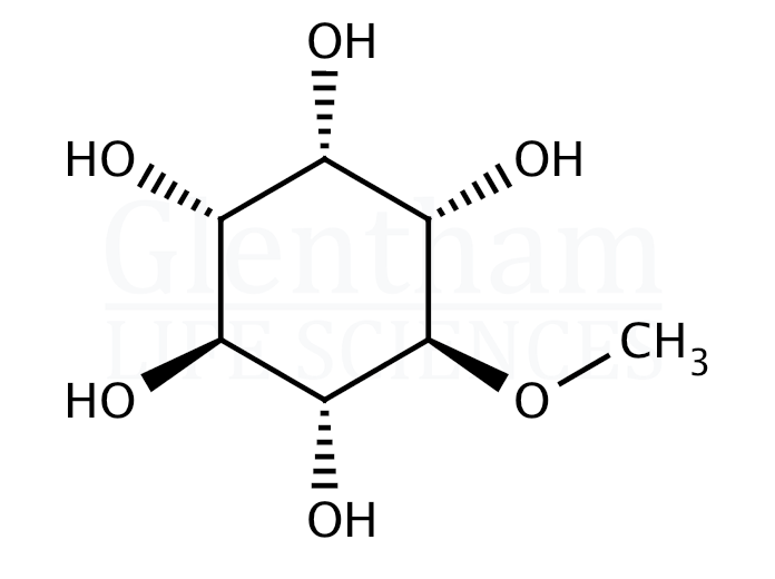 1-D-4-O-Methyl-myo-inositol Structure