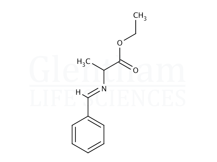 Structure for (+/-)-N-(Benzylidene)alanine ethyl ester (60930-36-1)