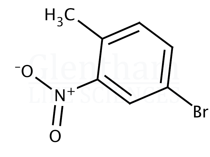 4-Bromo-2-nitrotoluene Structure