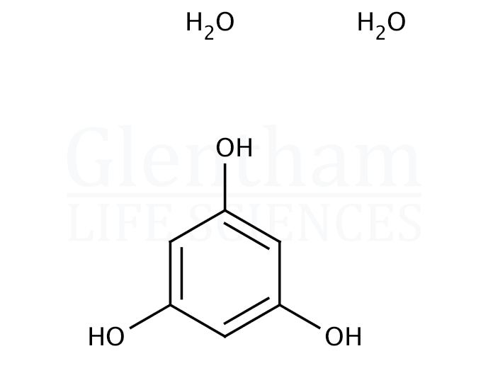 Phloroglucinol dihydrate Structure