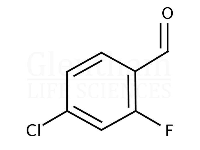 4-Chloro-2-fluorobenzaldehyde Structure