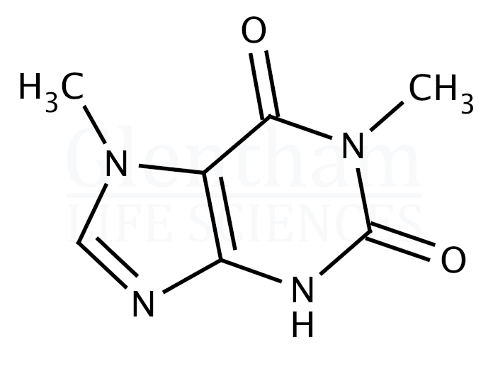 1,7-Dimethylxanthine Structure