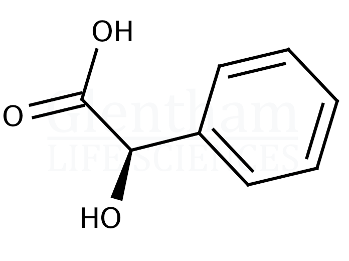 D-(-)-Mandelic acid Structure