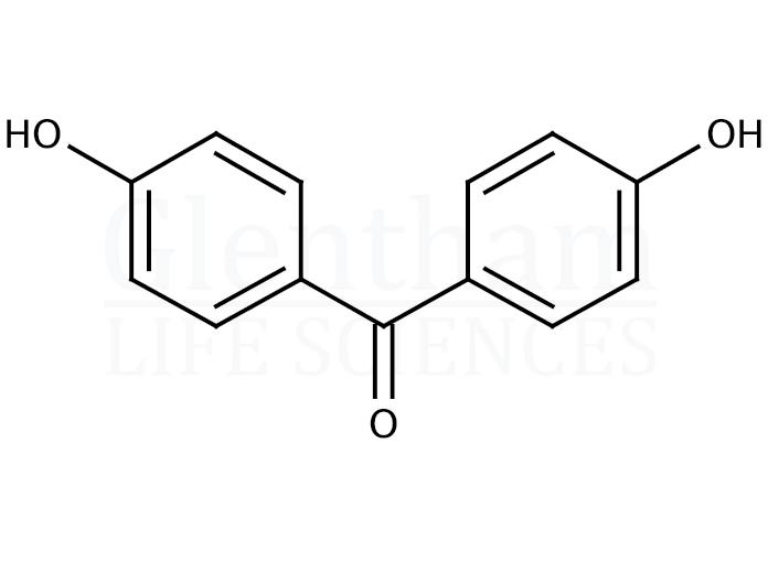 4,4''-Dihydroxybenzophenone Structure