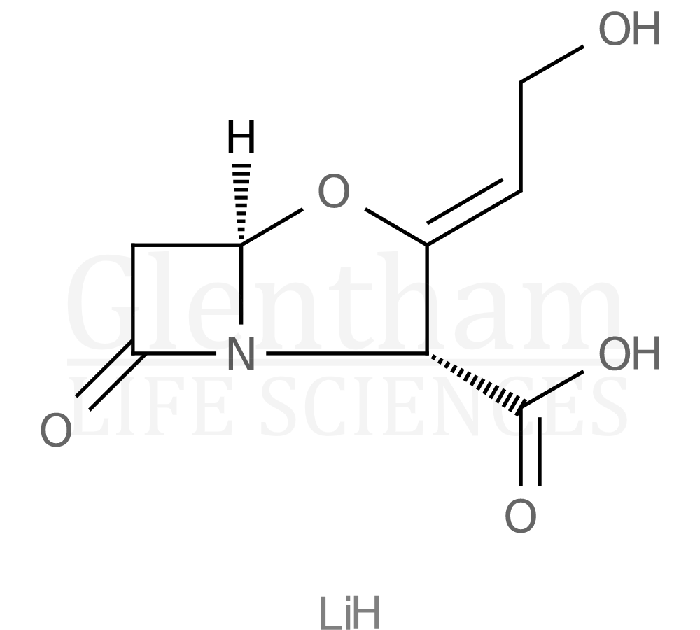Structure for Clavulanic acid lithium salt