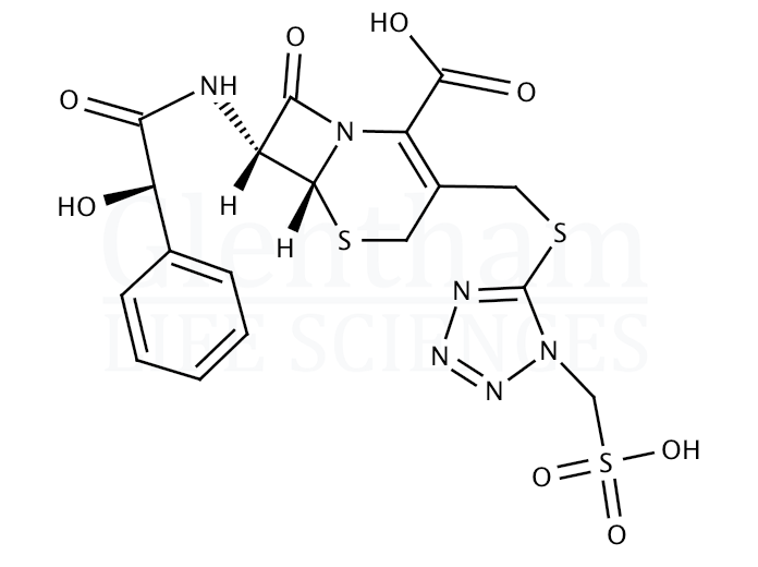Structure for Cefonicid (61270-58-4)