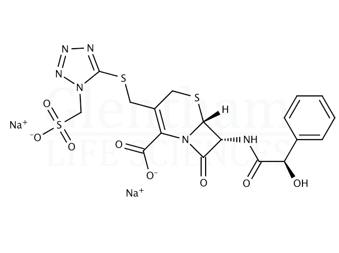 Structure for Cefonicid sodium salt