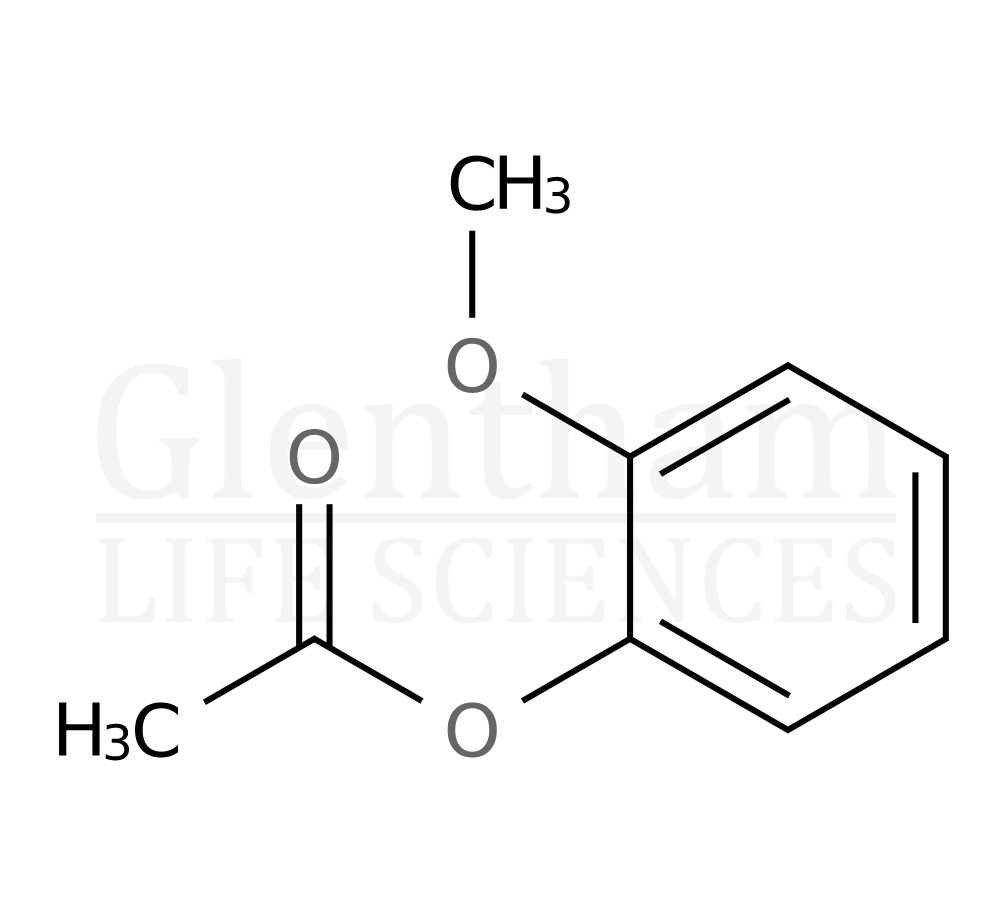 Structure for  2-Methoxyphenyl acetate  (613-70-7)