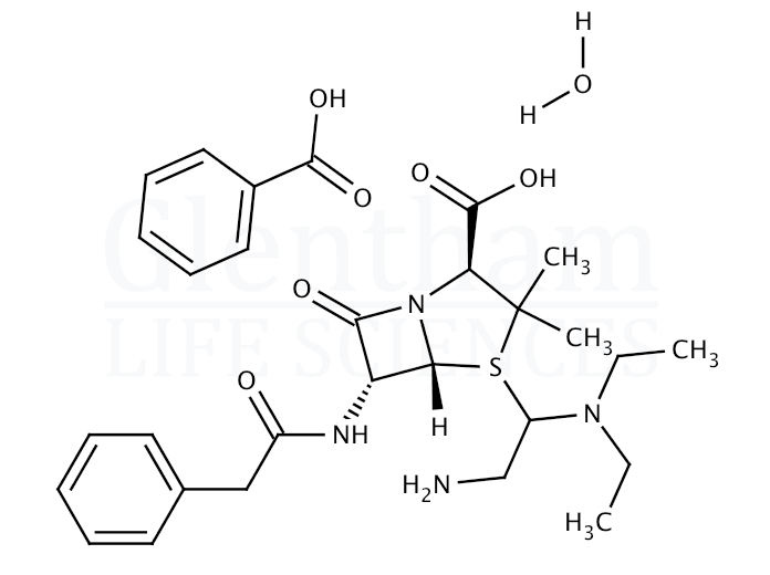 Large structure for Penicillin G procaine (6130-64-9)
