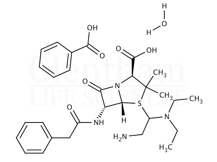 Penicillin G procaine Structure