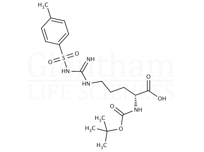 Structure for Boc-D-Arg(Tos)-OH    (61315-61-5)