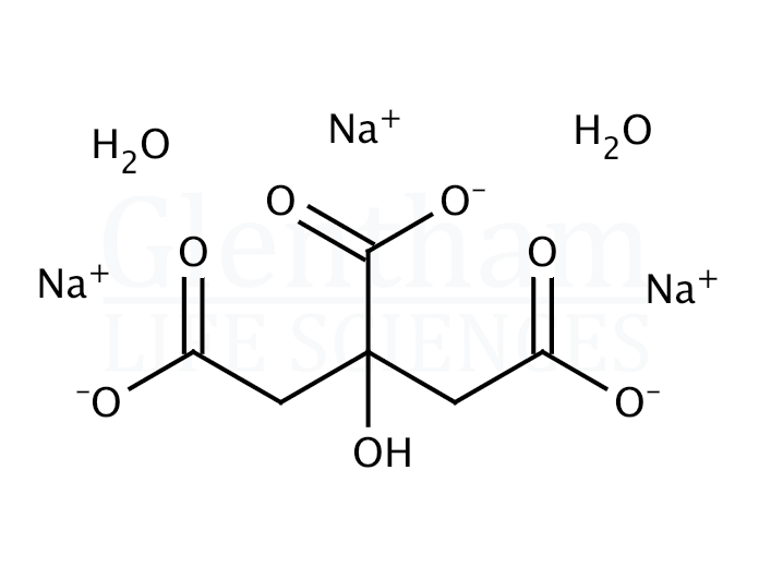 Structure for Sodium citrate dihydrate