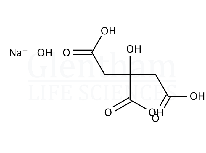 Structure for Sodium citrate dibasic, BP