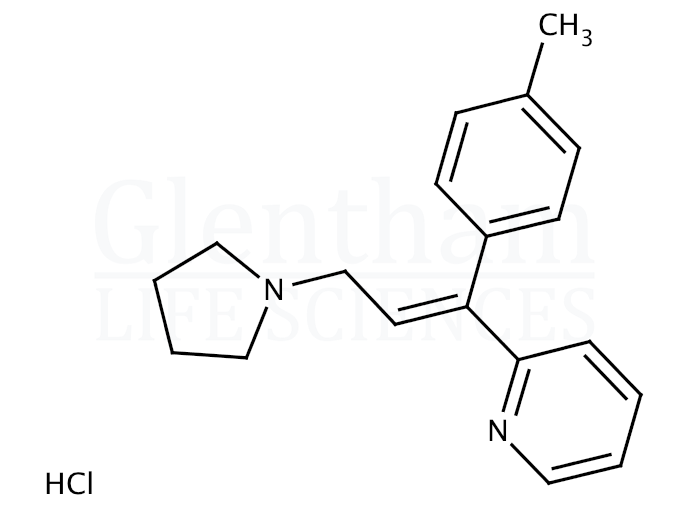 Structure for Triprolidine hydrochloride
