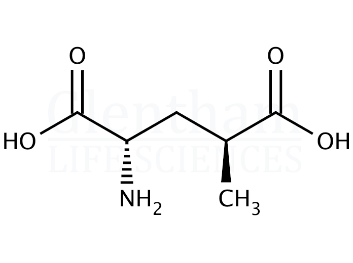 Structure for (2S,4S)-4-Methylglutamic Acid (6141-27-1)