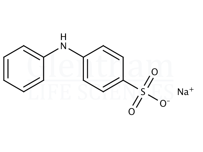 Structure for Diphenylamine-4-sulfonic acid sodium salt