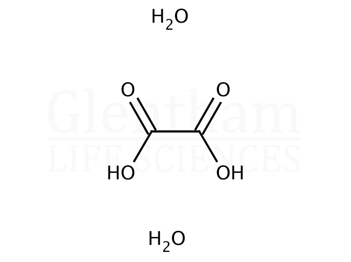 Oxalic acid dihydrate Structure