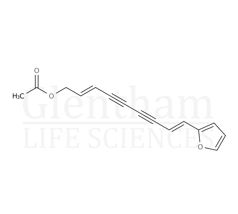 Structure for  Tractylodinol acetate  (61582-39-6)