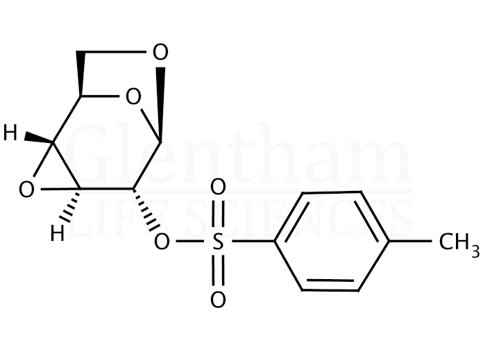 1,6:3,4-Dianhydro-2-O-p-toluenesulfonyl-b-D-galactopyranose Structure