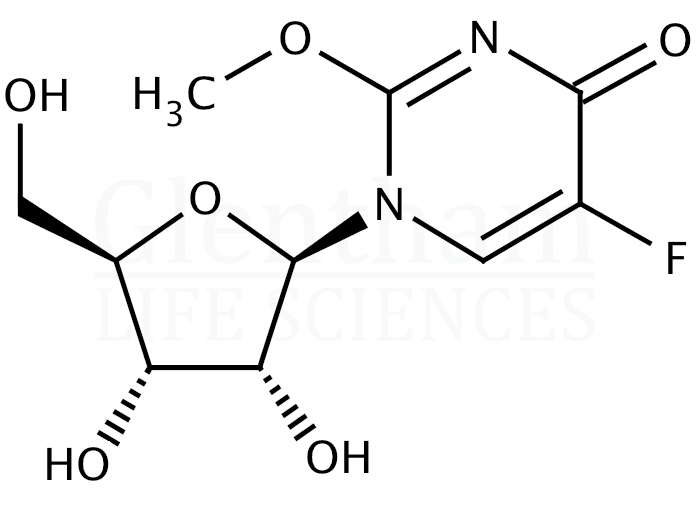 5-Fluoro-2''-O-methyluridine Structure