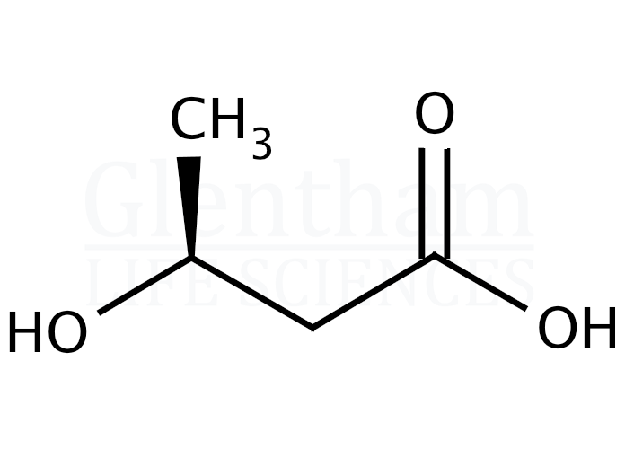 Structure for (S)-3-Hydroxybutyric acid (6168-83-8)