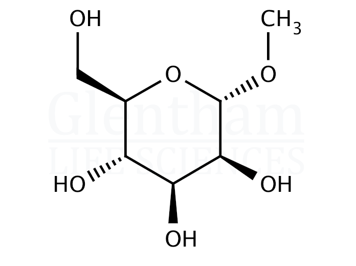 Methyl alpha-D-mannopyranoside Structure