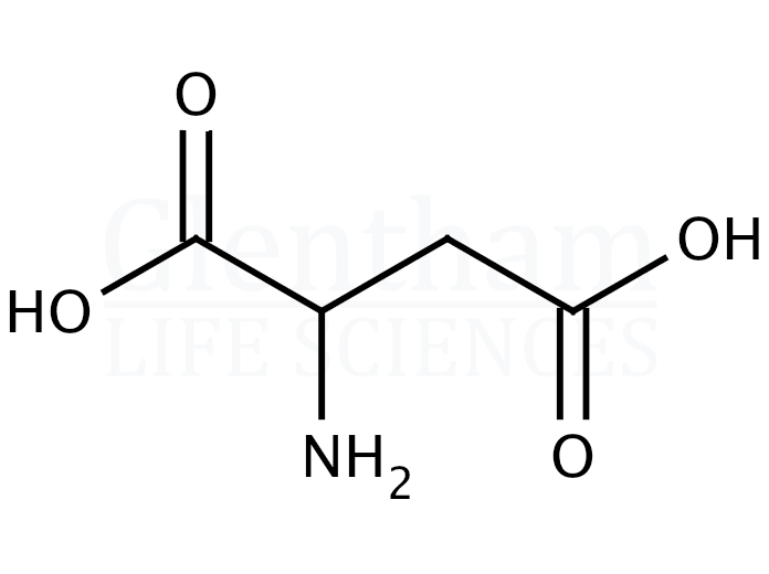 DL-Aspartic acid Structure