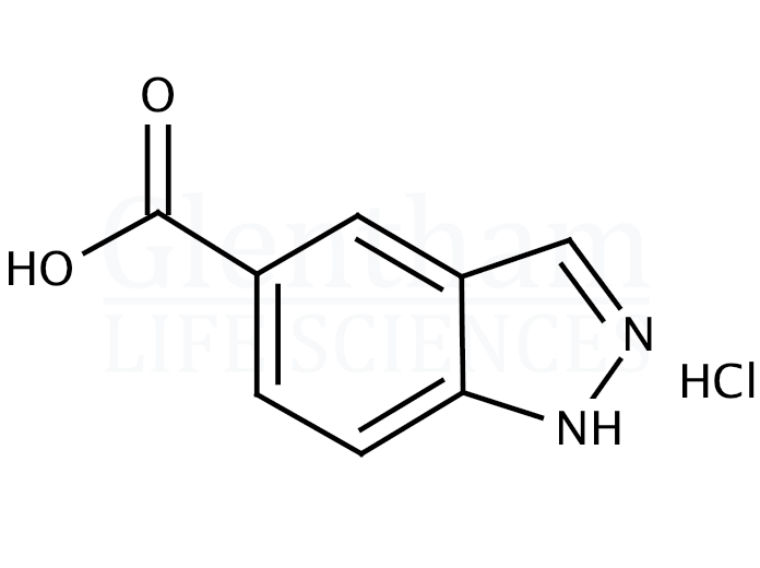 Indazole-5-carboxylic acid Structure