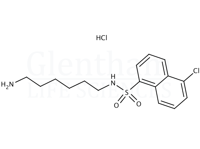 Structure for W-7 hydrochloride (61714-27-0)