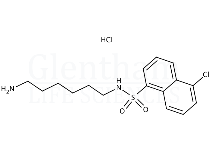 Structure for W-7 hydrochloride