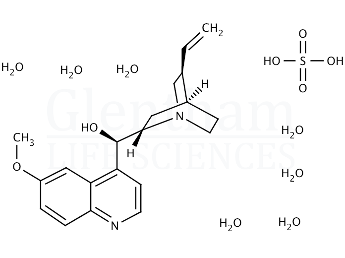 Structure for Quinine bisulfate