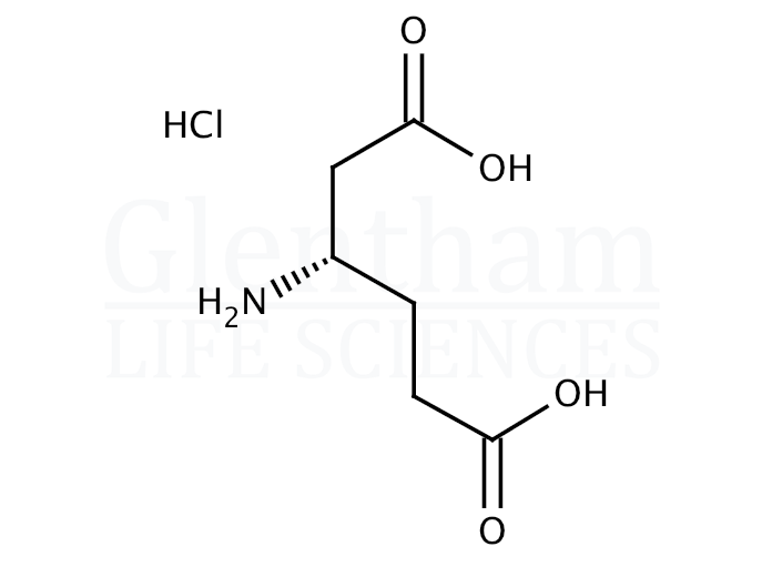 L-β-Homoglutamic acid hydrochloride Structure
