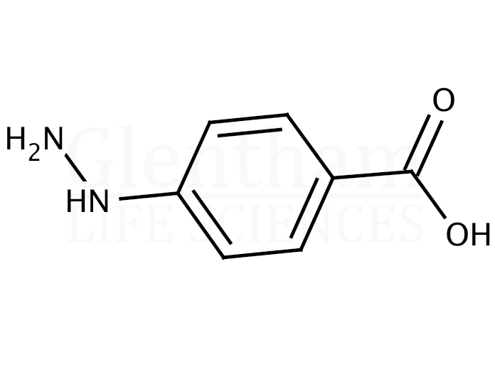 4-Hydrazinobenzoic acid Structure