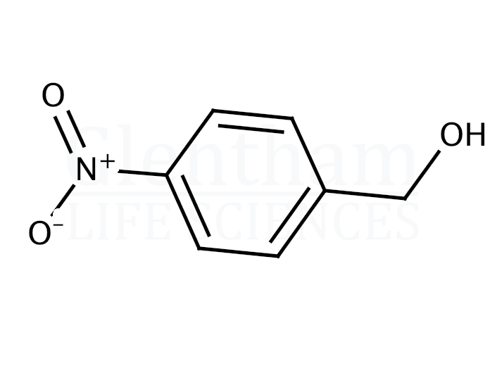 Structure for 4-Nitrobenzyl alcohol