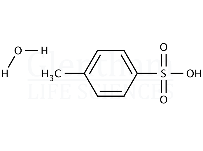 Strcuture for p-Toluenesulfonic acid monohydrate