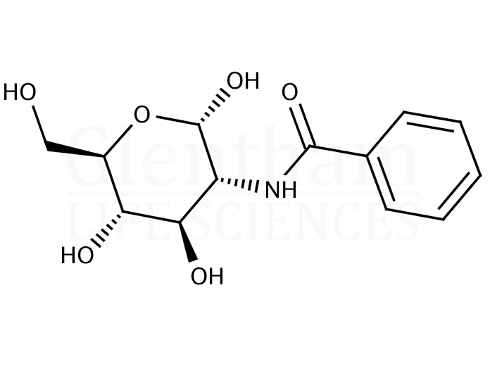 Structure for 2-Benzamido-2-deoxy-D-glucopyranose
