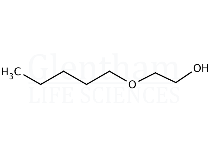 Ethylene glycol monopentyl ether Structure