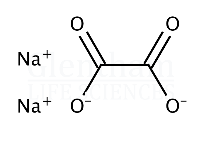 Structure for Sodium oxalate, 99.0% (62-76-0)