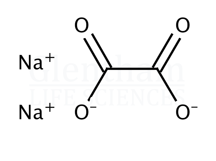Structure for  Sodium oxalate  (62-76-0)