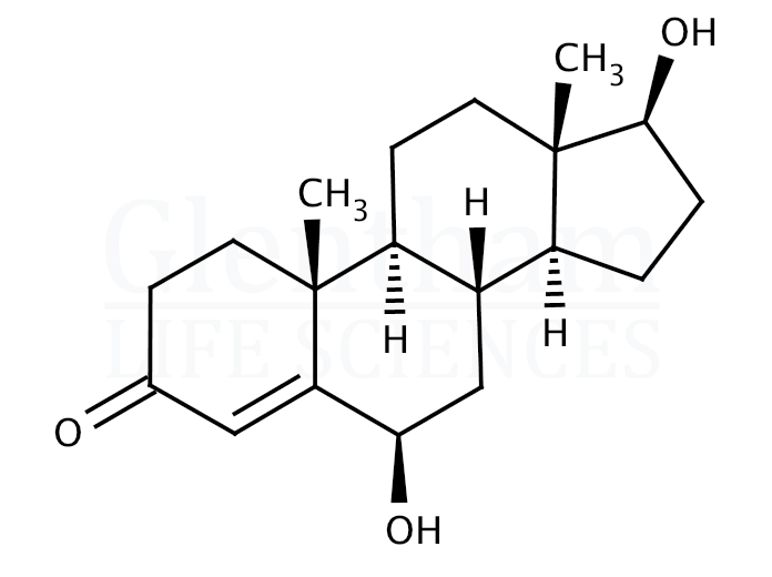 Structure for 6beta-Hydroxytestosterone