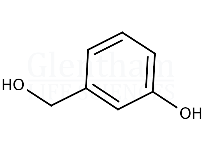 3-Hydroxybenzyl alcohol Structure