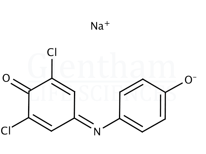 Strcuture for 2,6-Dichloroindophenol sodium salt, EP grade