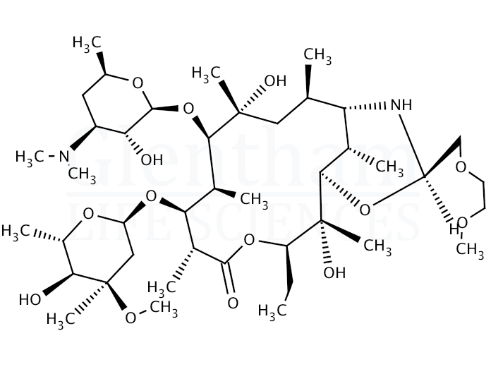 Structure for Dirithromycin (62013-04-1)