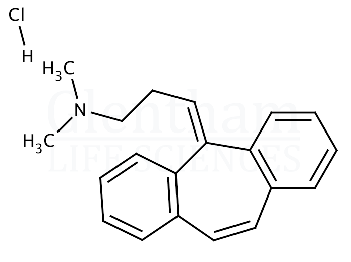 Cyclobenzaprine hydrochloride, USP grade Structure