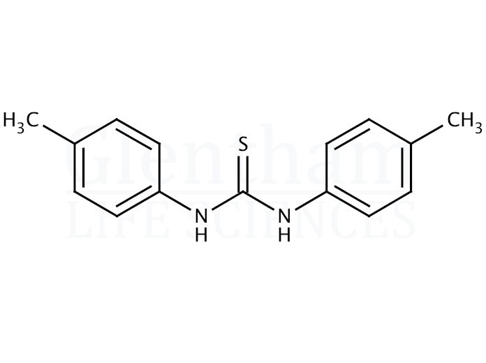 1,3-Di-p-tolyl-2-thiourea Structure