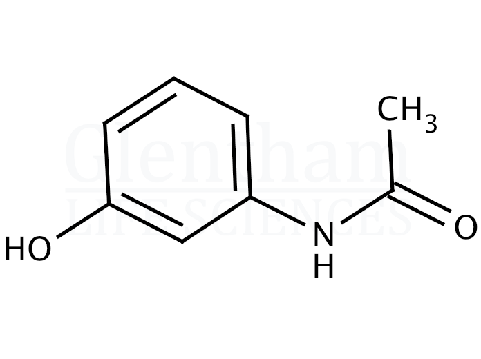 Structure for 3-Acetamidophenol (621-42-1)