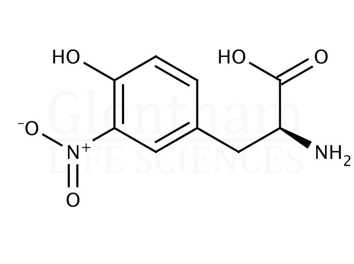 Structure for 3-Nitro-L-tyrosine crystalline (621-44-3)