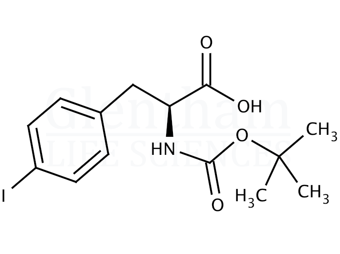Structure for Boc-Phe(4-I)-OH   