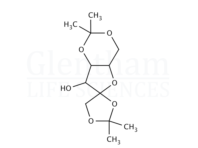 1,2:3,6-Di-O-isopropylidene-L-sorbofuranose Structure